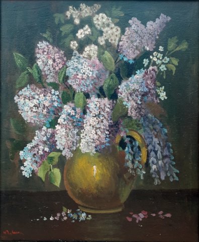 1320, Stilleven met seringen